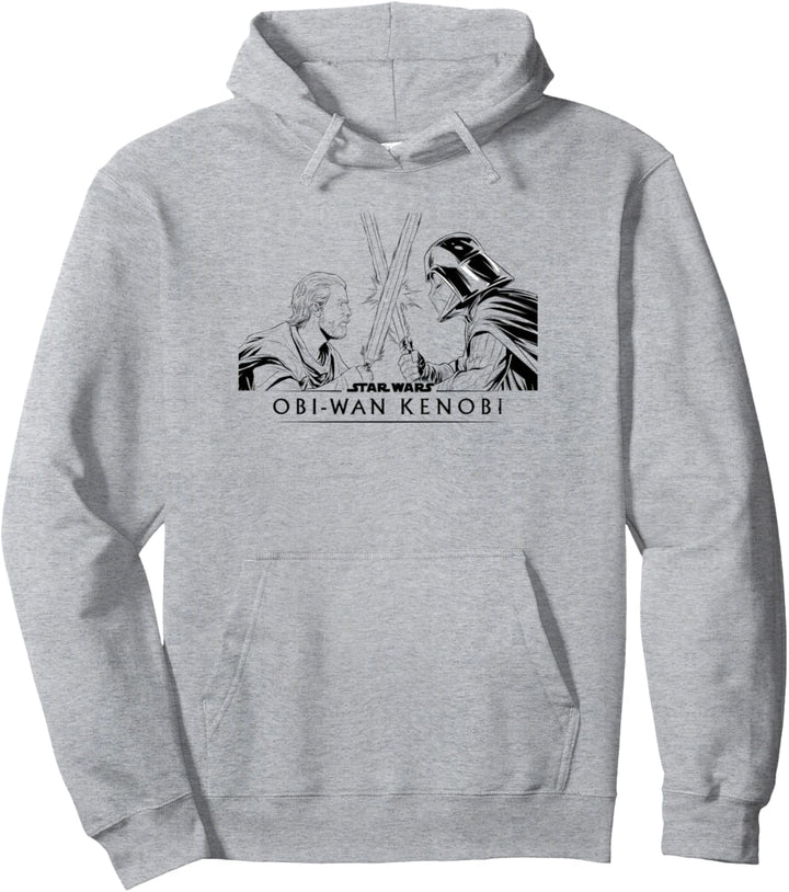 Star Wars: Obi-Wan Kenobi Vader Lightsaber Clash Pullover Hoodie