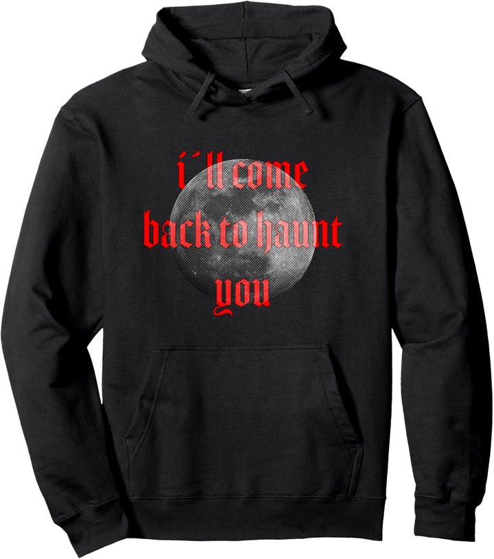 Vampir Ästhetik Gothic Mond Horror Fan Spuck You Pullover Hoodie