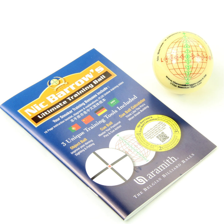 Aramith NIC Barrows Ultimate Snooker-Trainingsball