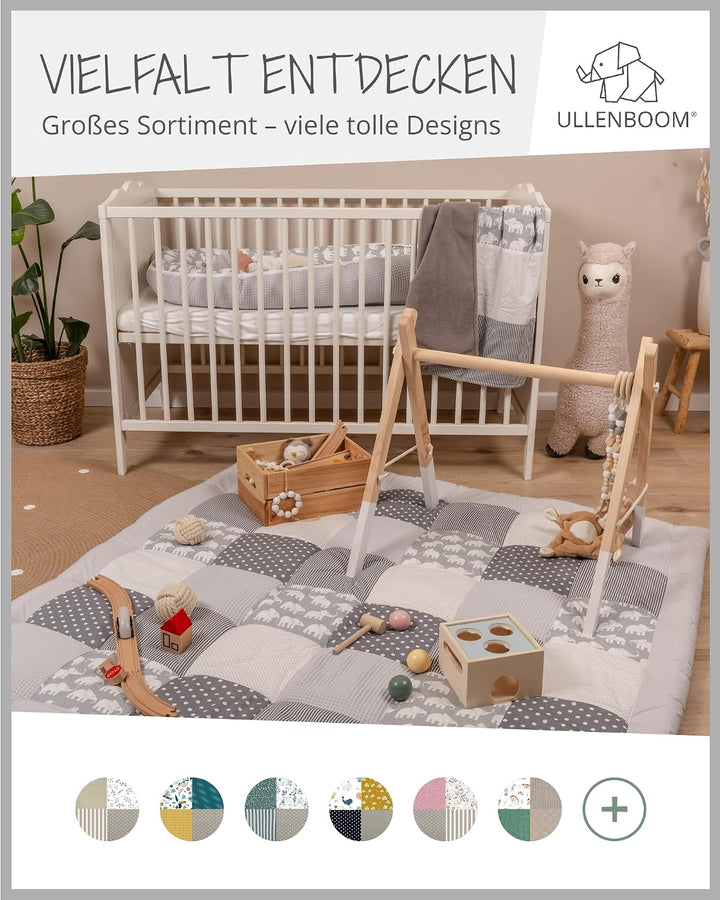 ULLENBOOM ® Windeltasche für unterwegs (Made in EU) - Wickeltasche für bis zu 3 Windeln, Feuchttüche
