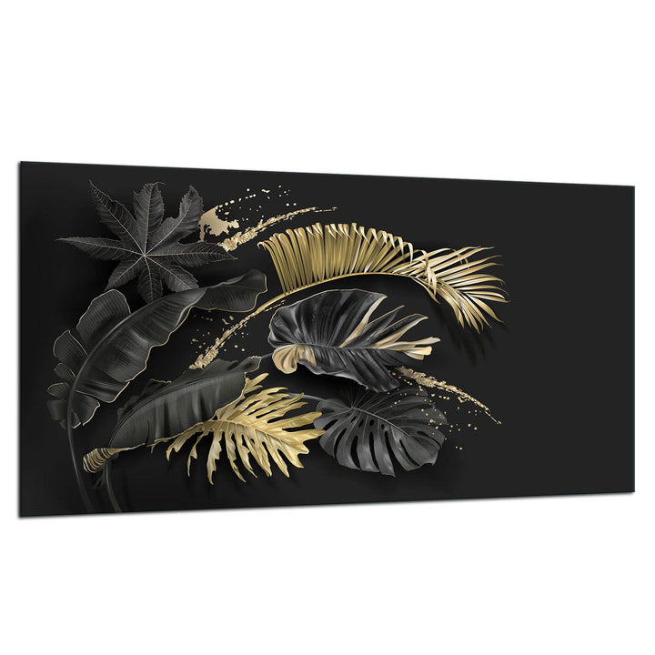 TMK ArtDeko Herdabdeckplatte 1 Teilig 90x52 cm - Spritzschutz Herdabdeckung – Herdschutz aus Sicherh