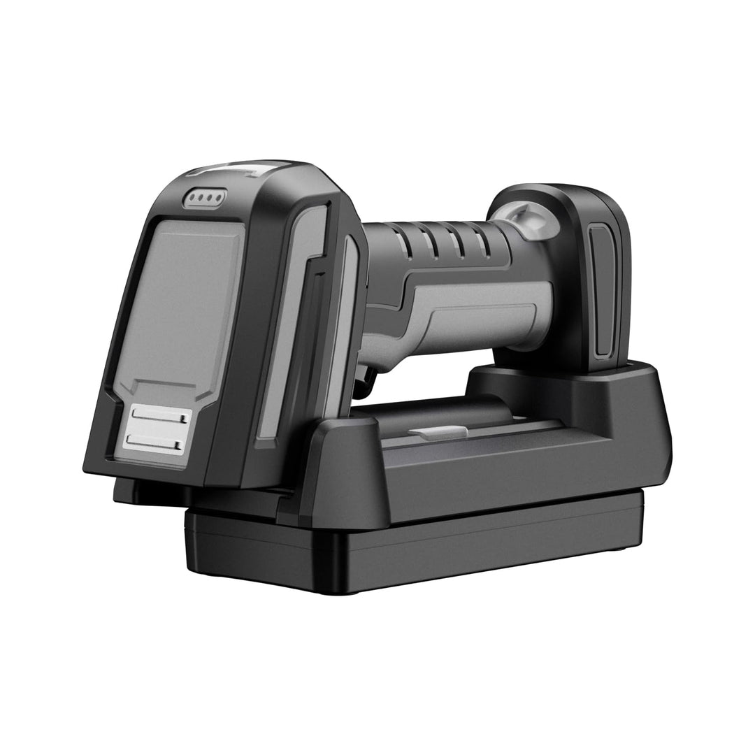 NETUM Ultra-Robuster Industrieller Barcode-Scanner Mit Verlängerter Reichweite Bis 2,4m, Kabelloser