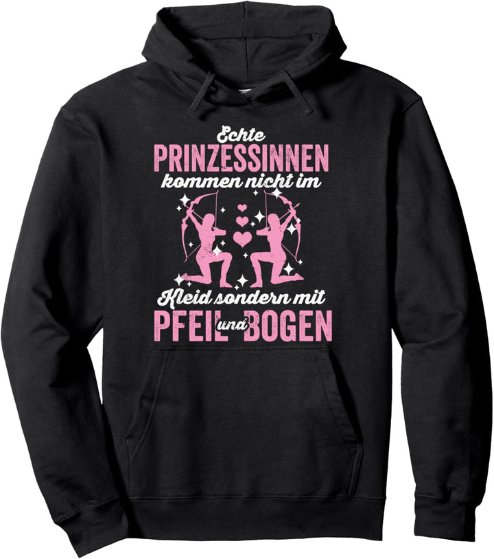 Bogenschützen Mädchen Bogenschiessen Bogensport Prinzessinnen Pullover Hoodie