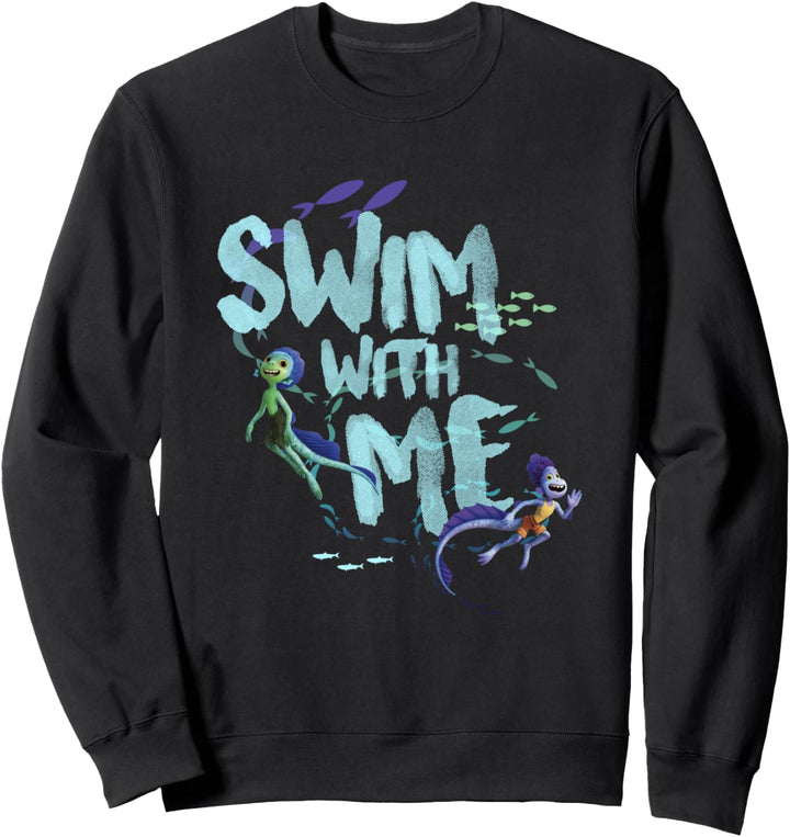 Disney Pixar Luca &amp; Alberto Swim With Me Sweatshirt
