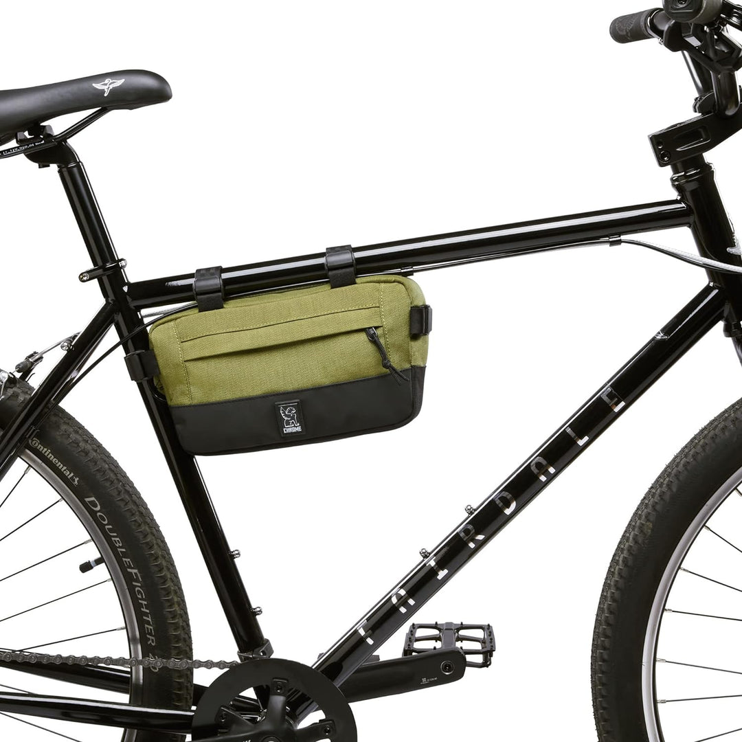 Chrome Doubletrack Bike Small 2 - Rahmentasche 27 cm Olive Branch onesize, onesize