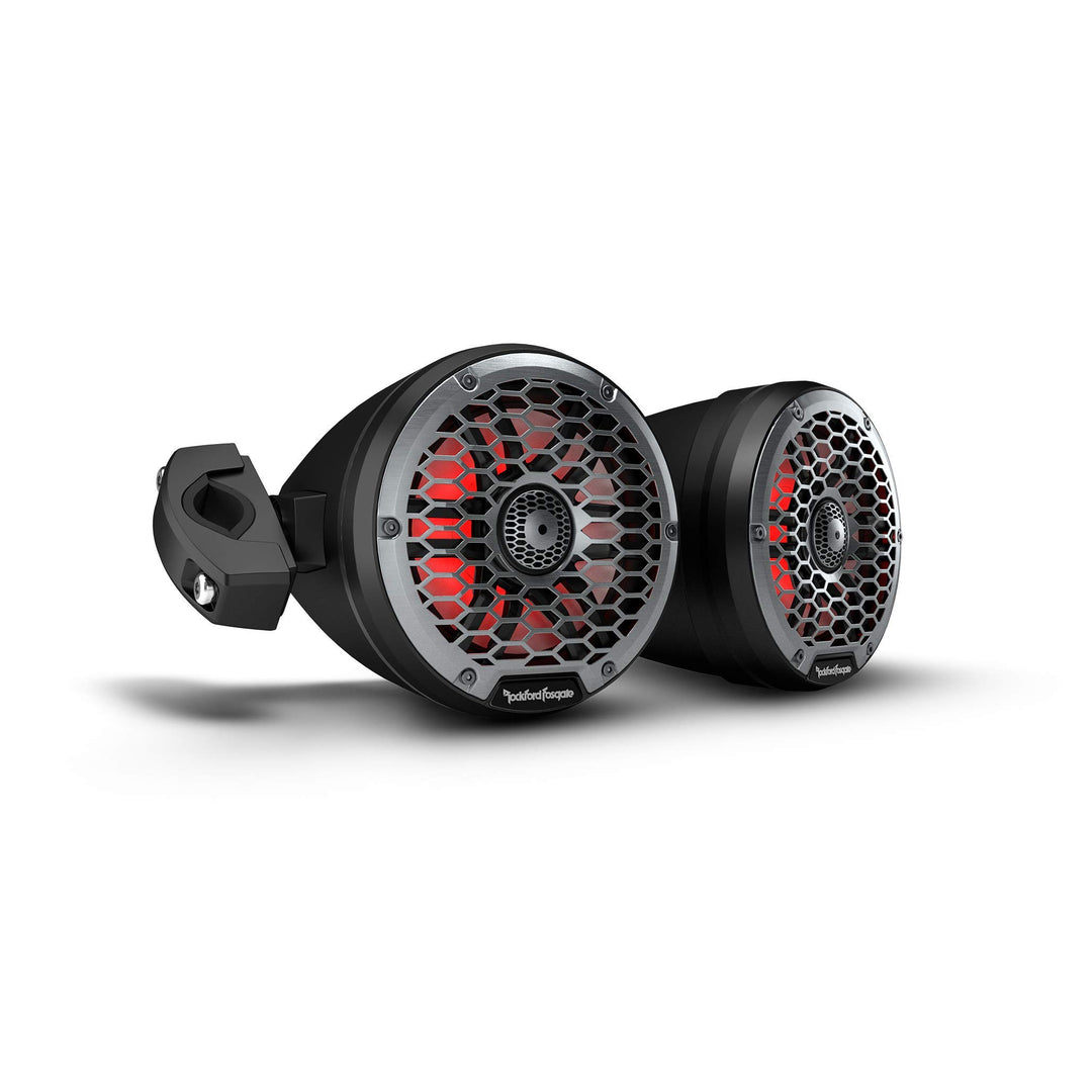 Rockford Fosgate Color Optix M2WL-65MB - 16,5 cm 2-Wege-Lautsprecher mit 600 Watt (RMS: 150 Watt)