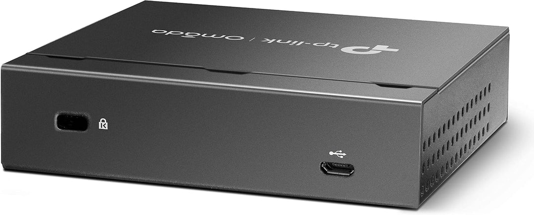 TP-Link TL-SG3428MP 28-Port Gigabit L2+ Managed Switch mit 24 PoE+ Ports, Schwarz, v2.0 &amp; OC200 Omad