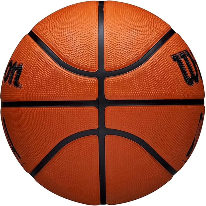 Wilson Unisex-Adult NBA Authentic Series Outdoor Basketball Braun 6 Single, Braun 6 Single