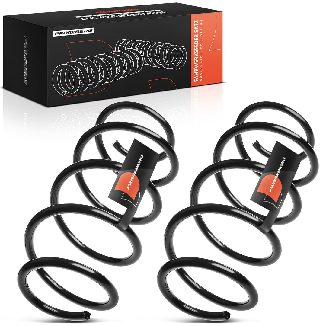 2x Federn Fahrwerksfeder Vorderachse Kompatibel mit Fox 5Z1 5Z3 Schrägheck 1.2L 2005-2011 Replace