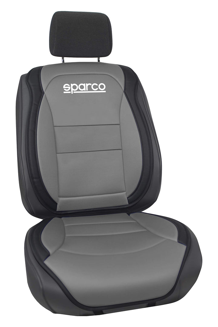 SPARCO 6922516328376 Ergonomische Rückenlehne Farbe, Schwarz/Grau 424 GRAU, 424 GRAU