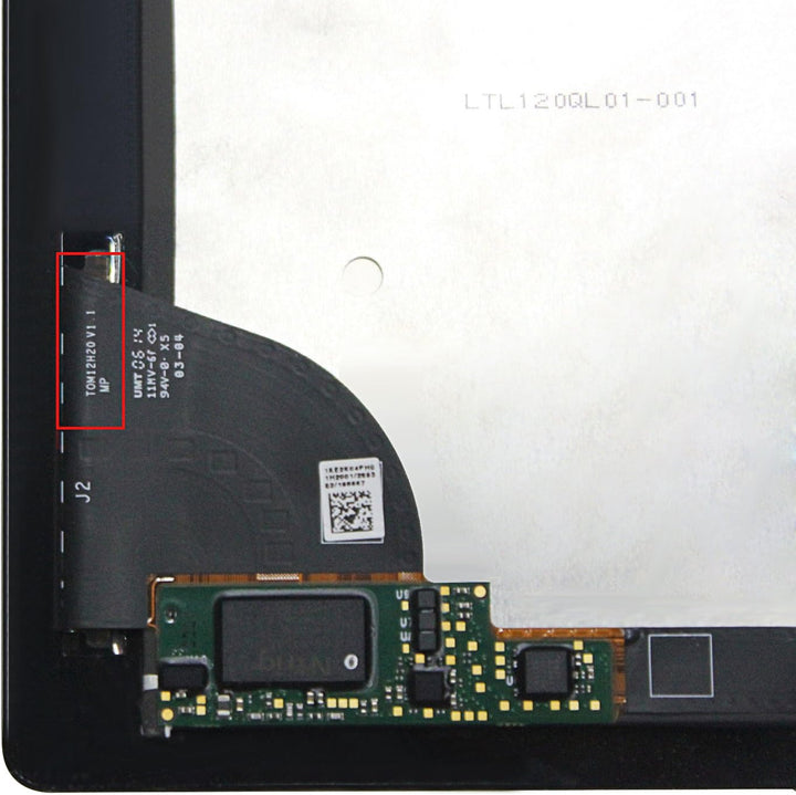 FTDLCD® 12 Zoll LED LCD Display LTL120QL01-001 LTL120QL01-003 Touchscreen Digitizer Panel für Micros