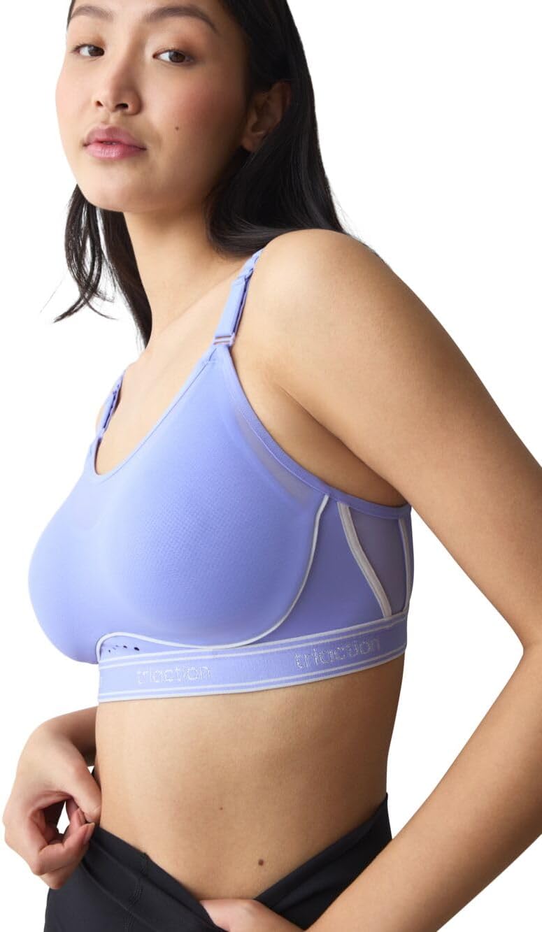 Triumph Damen Triaction Cardio Breeze N Ex Bra 85F Jacaranda, 85F Jacaranda
