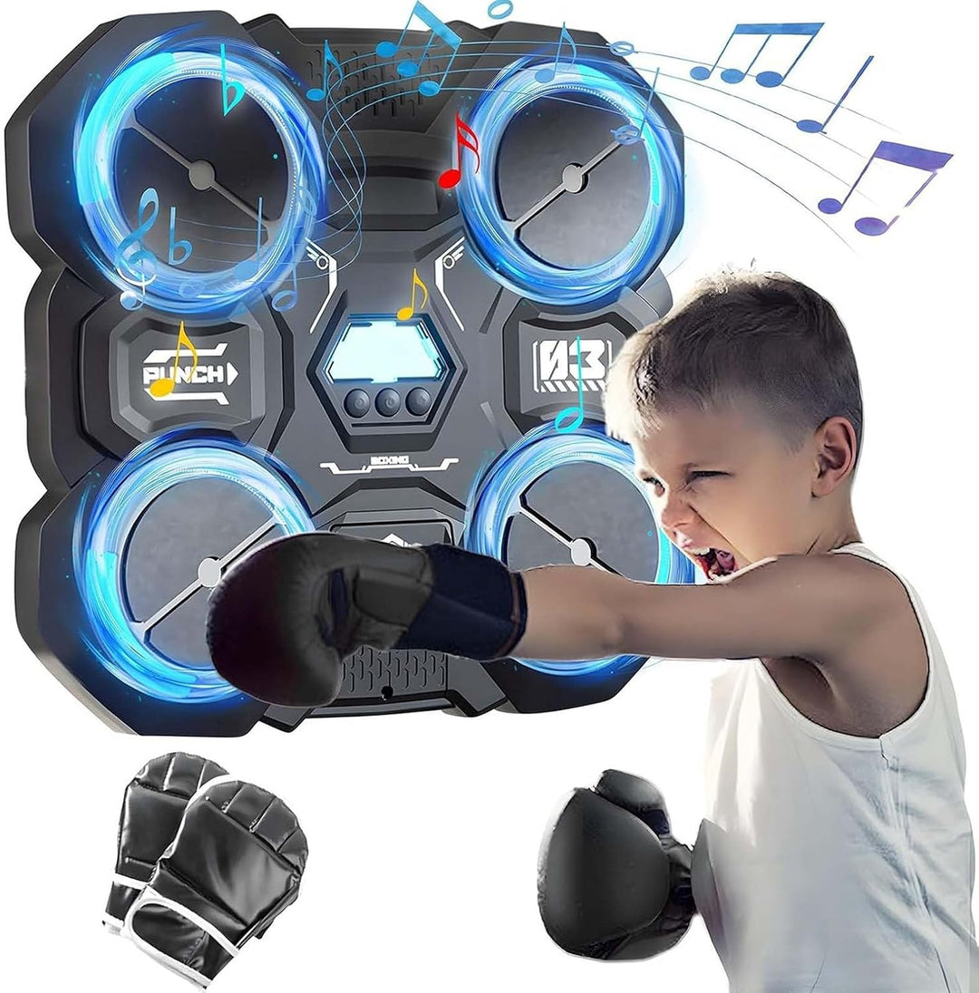Smart Musik Elektronische Boxzielwand Trainingsgerät für Heimfitness mit Reaktionsdruck Kompressions