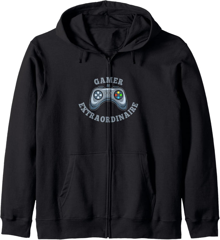 Video Gamer Extraordinaire Game Controller Boys Children Kapuzenjacke
