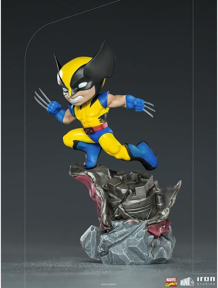 Iron Studios - Minico X-Men Wolverine Vinyl Statue Grösse: 21 x 11 x 15 cm, Grösse: 21 x 11 x 15 cm