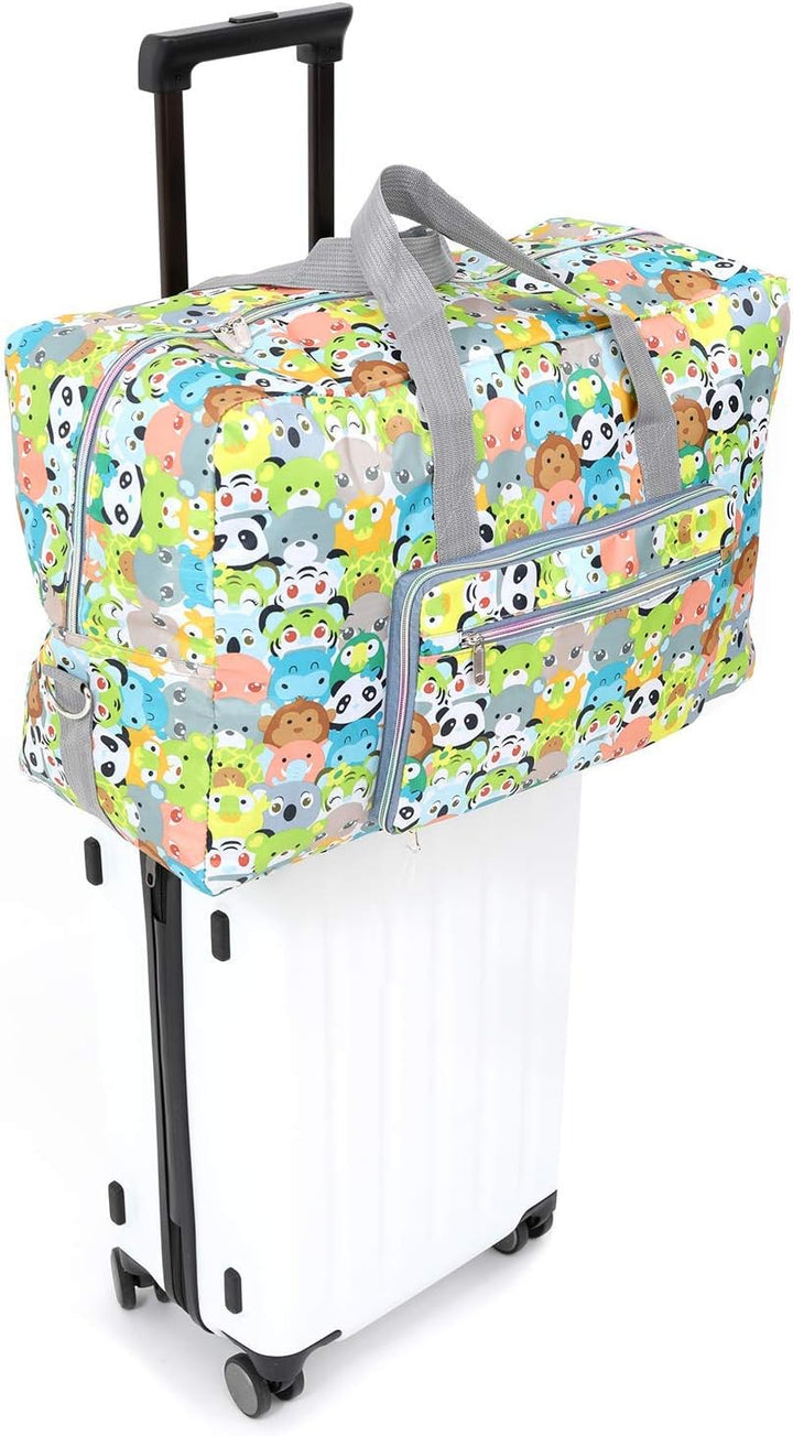 Arxus Grosse Faltbare Reisetasche Tragen Sie die Reisetasche am Wochenende über dem Gepäck mit Schul
