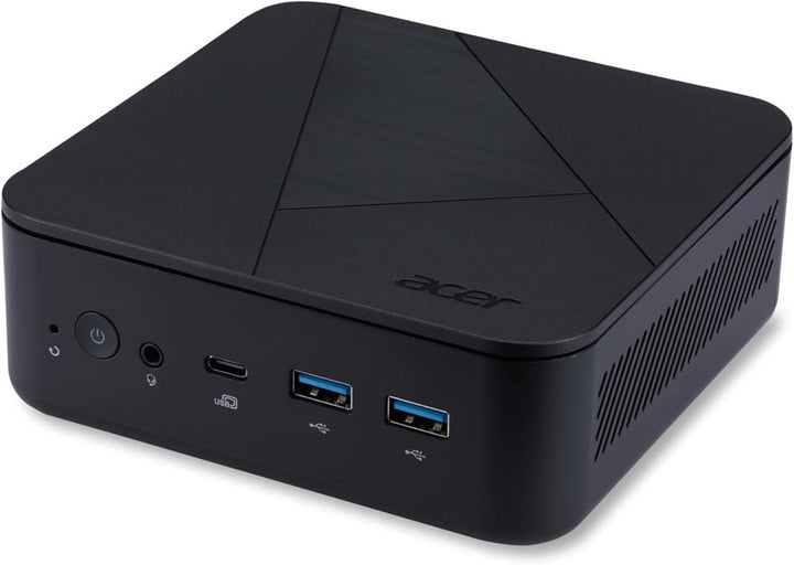Acer Mini PC | Veriton NUC | Schwarz | Core i7 1355U | RAM: 8GB | SSD: 1TB | Windows 11 Pro | Office