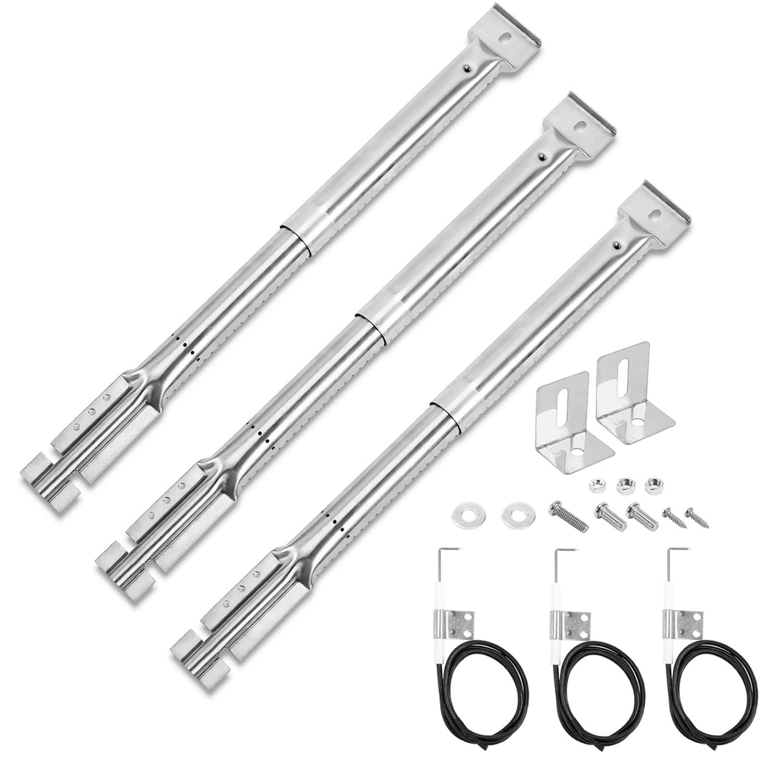 GFTIME 31-42cm Universal Brenner einstellbar Ersatzteile für Tepro, Barbecook, Taino, Campingaz, Cha