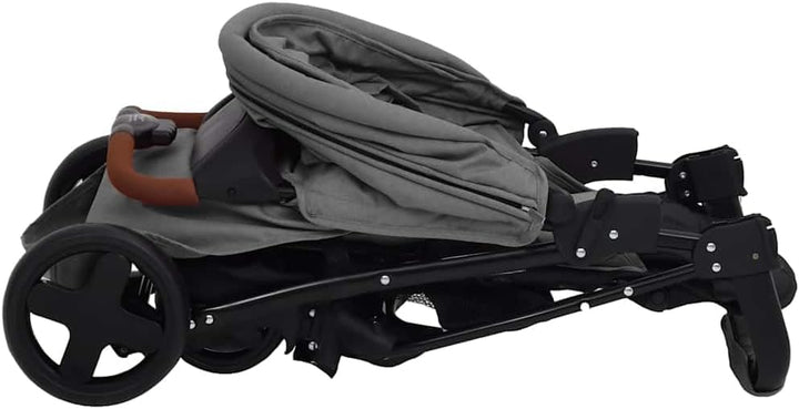 vidaXL Kinderwagen 2-in-1 Klappbar Kombikinderwagen Kinder Baby Buggy Sportwagen Reisebuggy Babywage