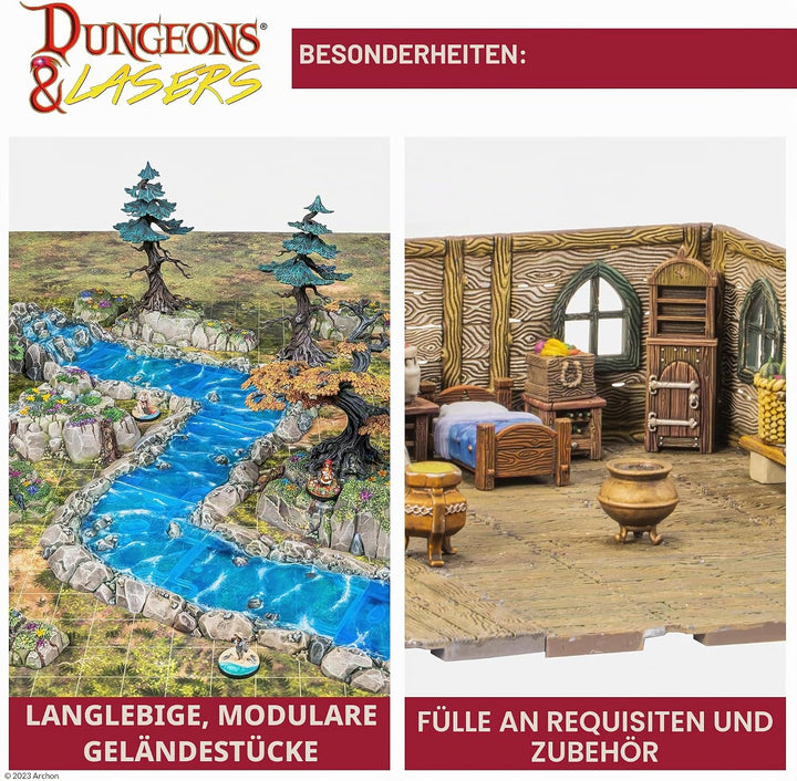 Dungeons &amp; Lasers Stagecoach DNL0060 - 28 mm Kunststoffmodellbau, unlackiert und zerlegt - Für Teena