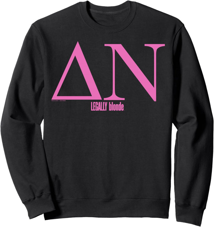 Legally Blonde Delta Nu Greek Letters Sweatshirt