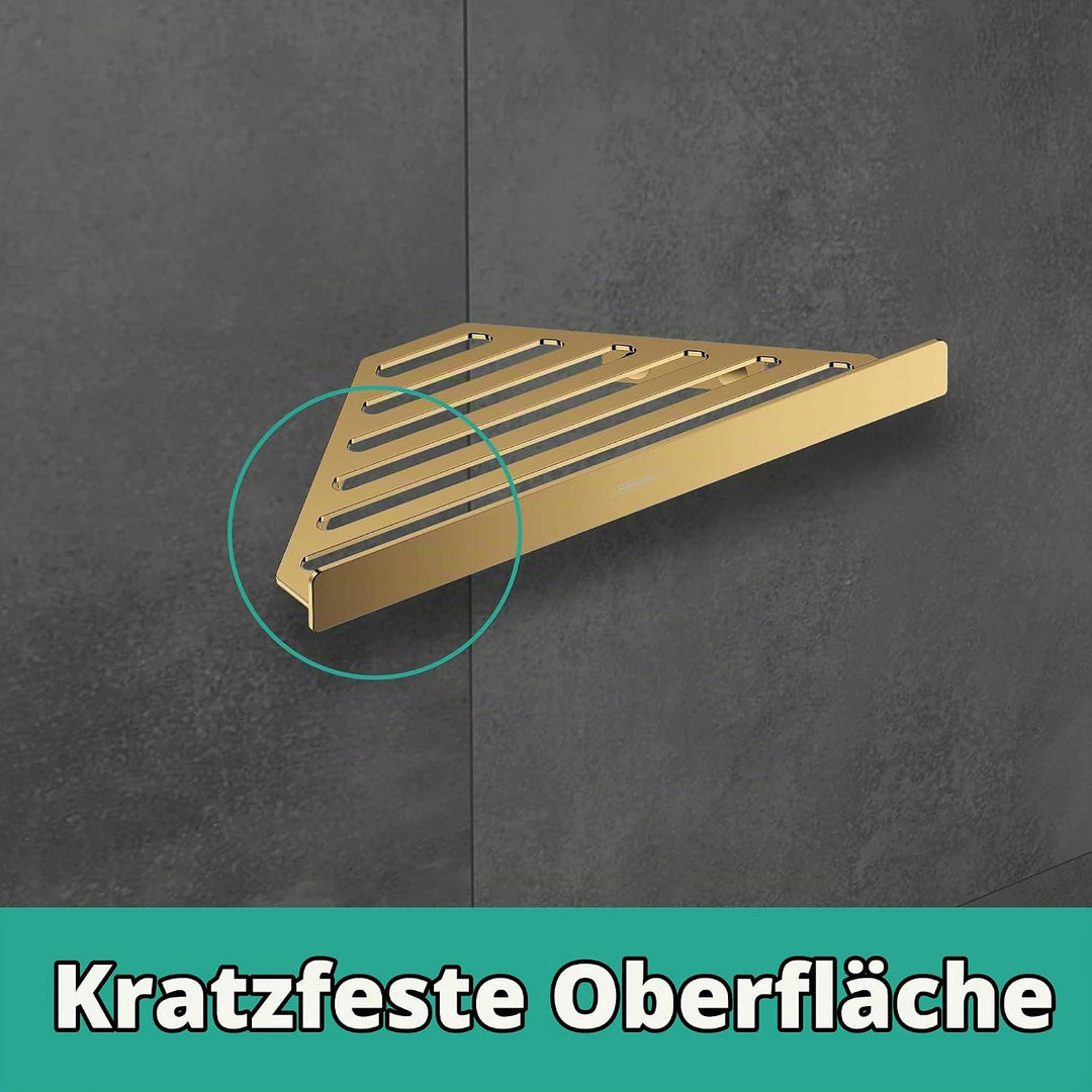 hansgrohe Seifenkorb AddStoris, Seifenablage Brushed Black Chrome Brushed Black Chrome Korb, Brushed