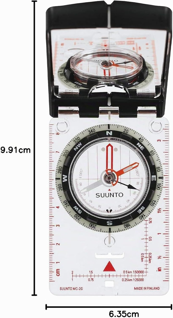 SUUNTO MC-2 Kompass: Erstklassiger Kompass für Profis und ambitionierte Wanderer