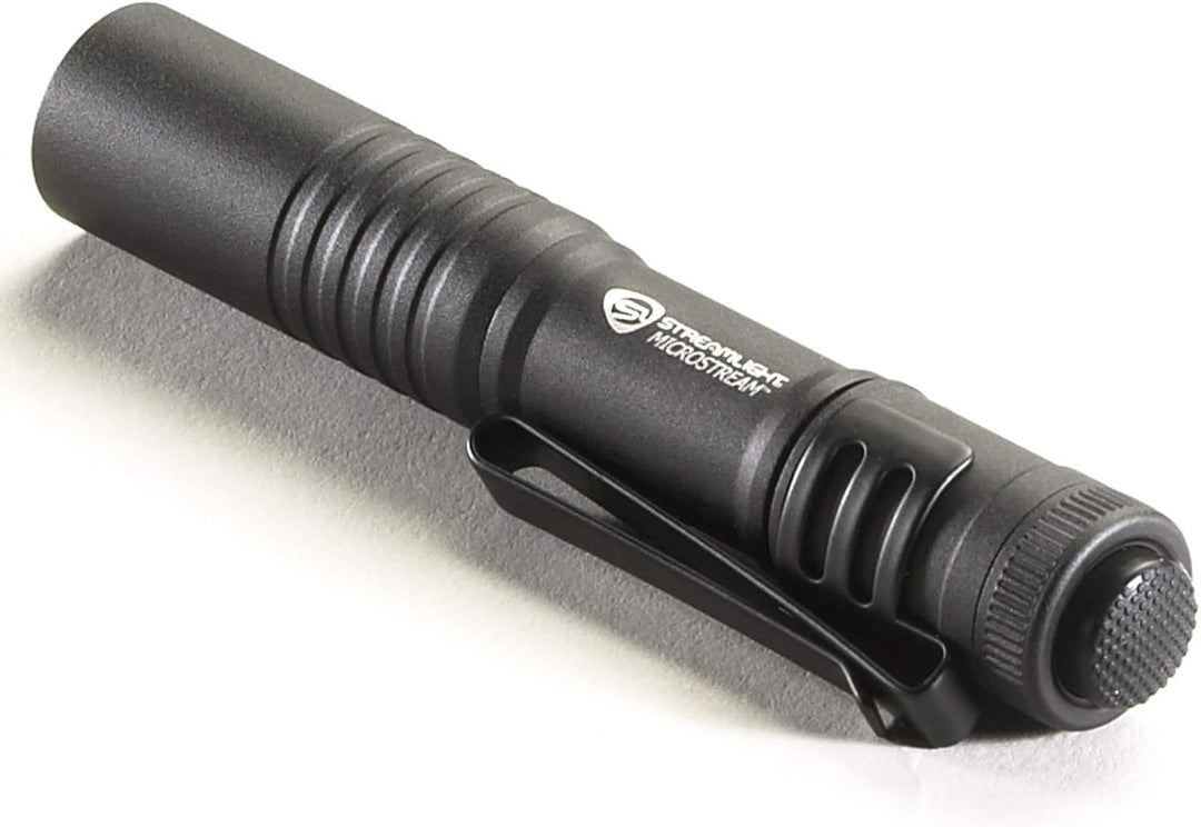 Streamlight 66318 MicroStream 45-Lumen Tägliches Tragen Ultra-Kompakt-Taschenlampe mit AAA-Alkalibat