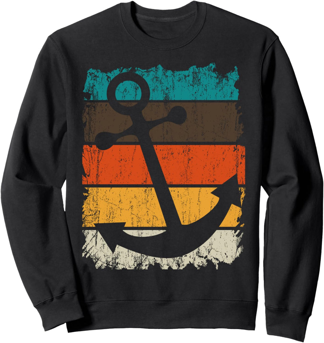 Anker Geschenk Wasser Blau Ostsee Nordsee Sweatshirt