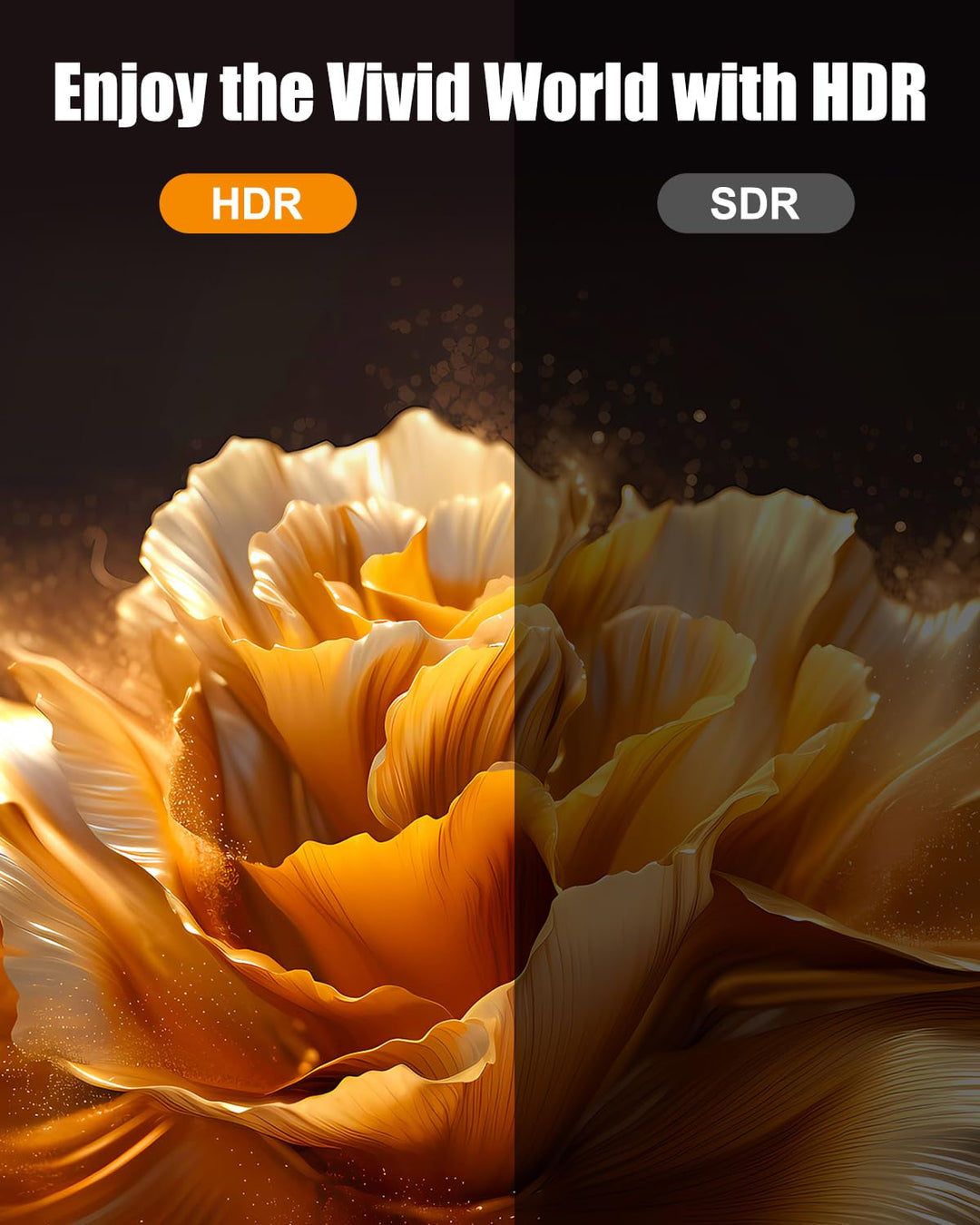 4K HDMI Kabel 15M, HDMI 2.0 Kabel Ultra Highspeed 4K@60Hz 18Gbps mit Ethernet/Audio Ruckkanal, Suppo