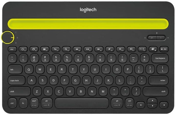 Logitech K480 Kabellose Multi-Device Tastatur für Windows, macOS, iPadOS, Android oder Chrome OS, Bl