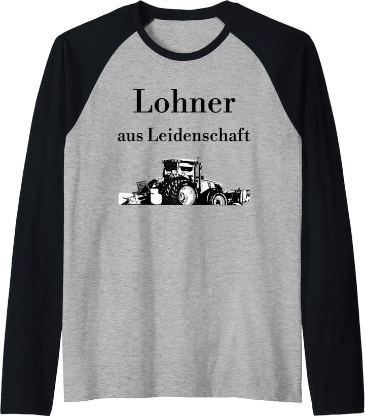 Herren Schierer Lohner Trecker Traktor Oberlohner Lohnunternehmen Raglan
