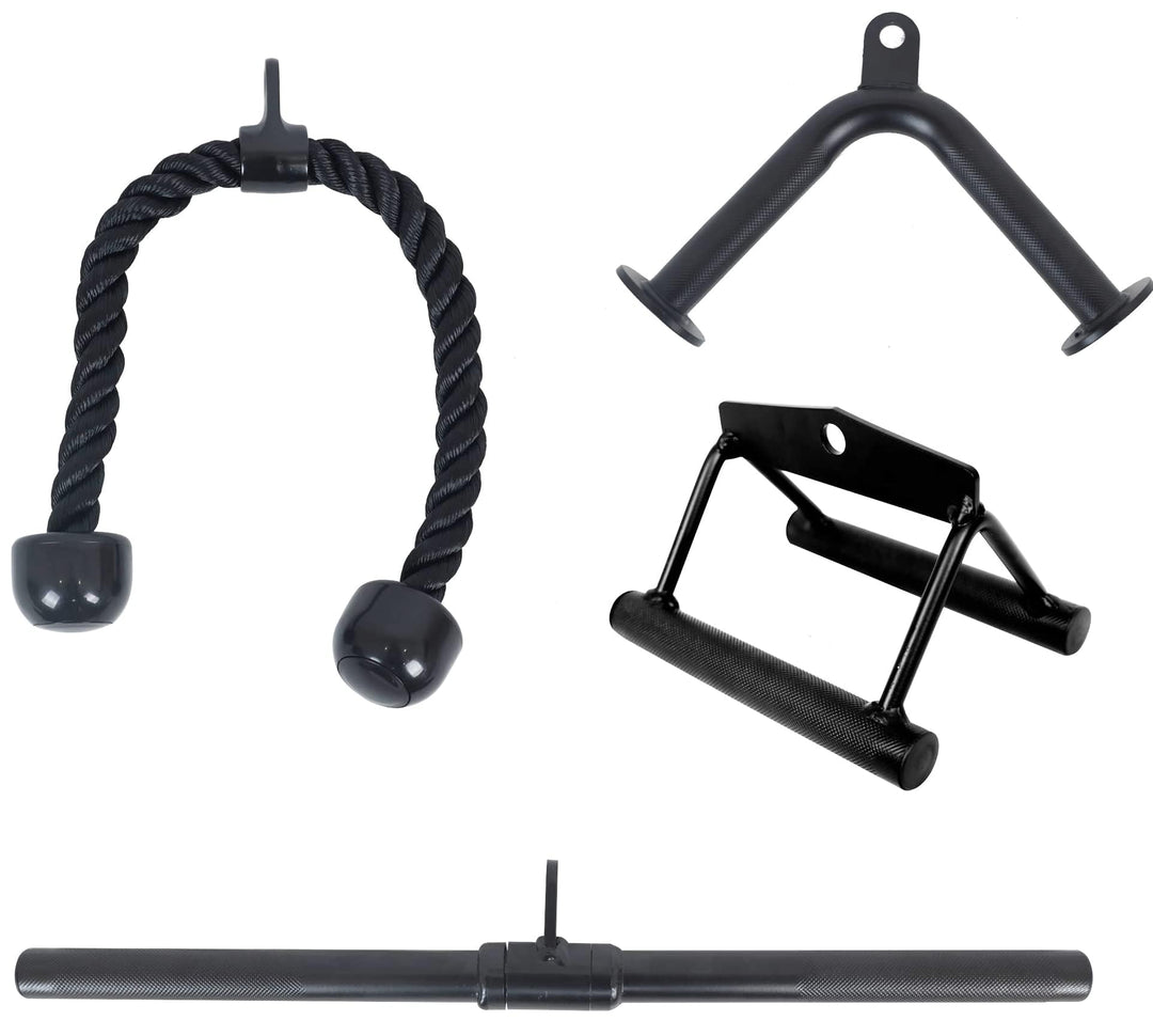 BalanceFrom Trizeps Press Down Kabelbefestigung LAT Pulldown Aufsatz Gewicht Maschine Zubehör V Grif