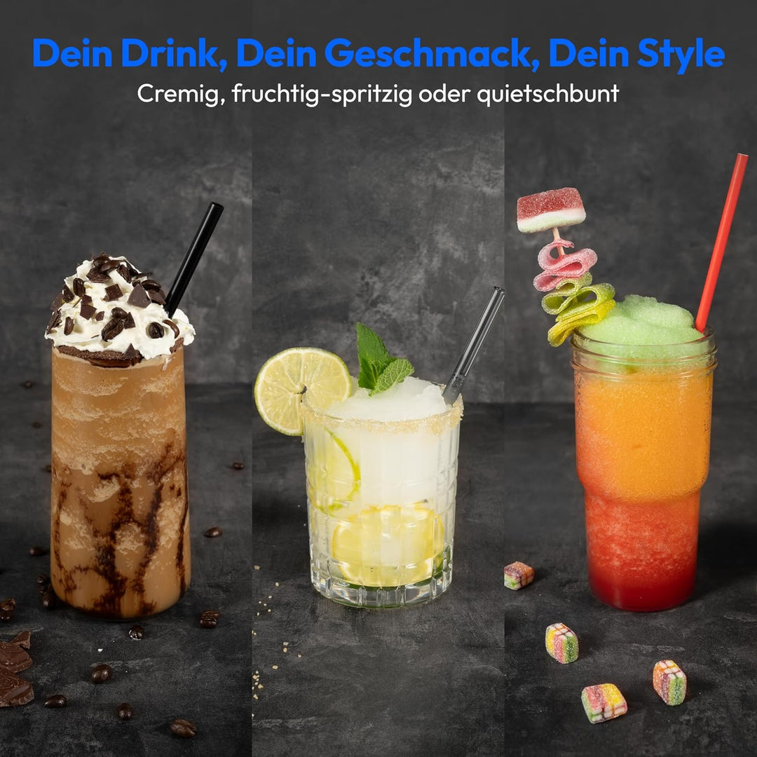 MEDION Slush Maschine (2,6 Liter Slush-Eis Kapazität, 1,9 Liter Fassungsvermögen, Slush Ice Maker fü