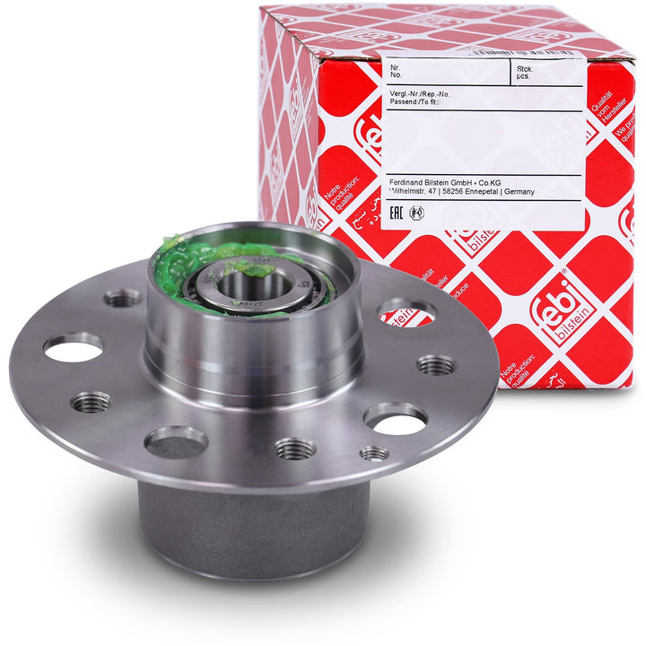febi bilstein 36077 Radlagersatz mit Radnabe und ABS-Impulsring , 1 Stück
