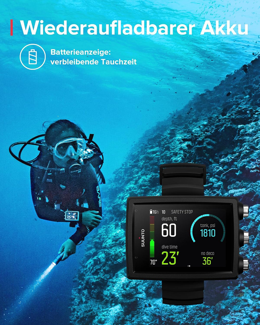 Suunto Dive EON Core Schwarz EON CORE, Schwarz EON CORE