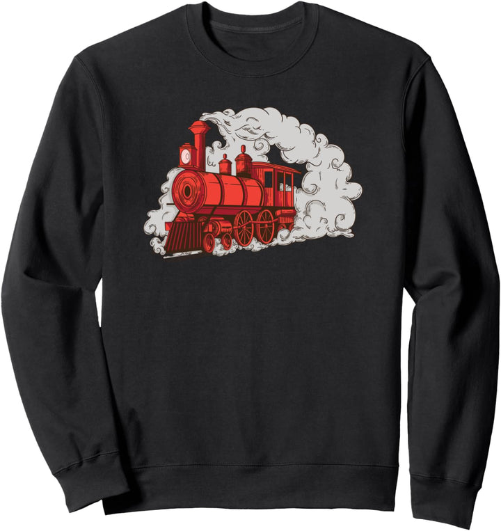 Dampflokomotive Sweatshirt