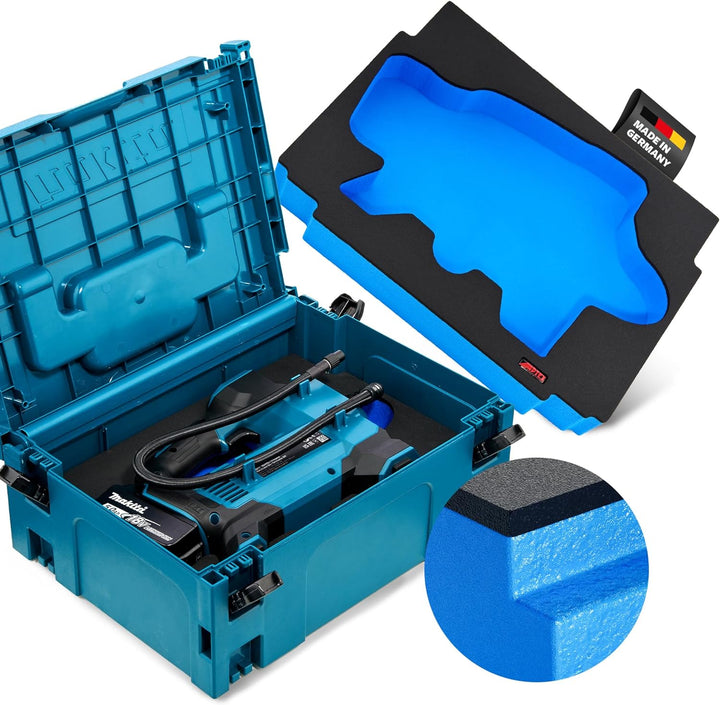 APTEX Schaumeinlage passend für Makita Akku-Kompressor DMP 181 für MakPac Gr. 2-3