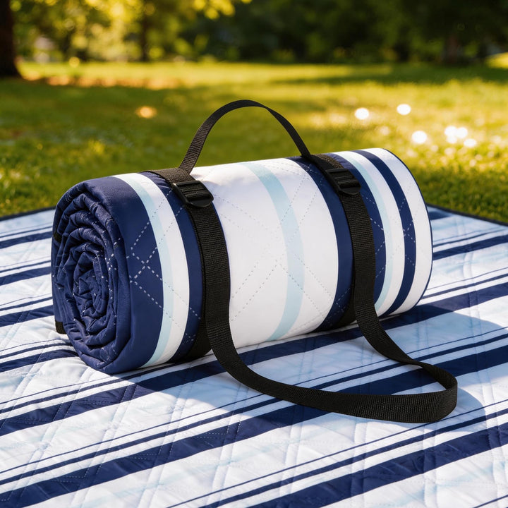 sapsisel wasserdichte Picknickdecke für 6-8 Erwachsene, Extra grosse Stranddecke, Picknickmatte für