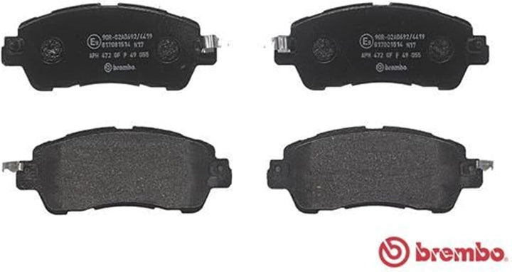 BREMBO P 49 055 Bremsbeläge