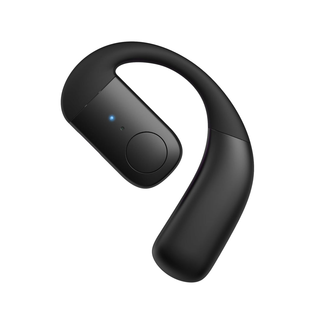 Wireless Single Earbud Bluetooth Headset mit Mikrofon Handy Telefon Freisprech Open Ear Einzeln Spor