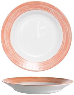 Arcoroc Brush Orange Restaurant Teller tief 22,5cm, 6 Stück