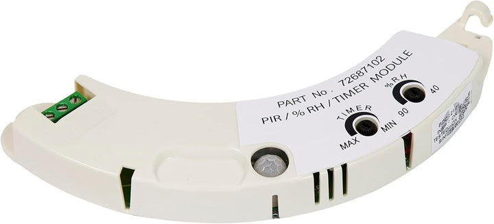 Airflow iCON PRHTM Plug-in-Bewegungssensor/Feuchtigkeits- und Timer-Modul für 230-V-Lüfter