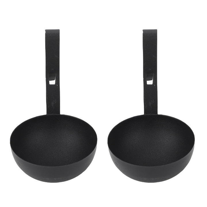 2pcs Eierwilderer Nicht-Stick Leicht zu Reinigen Edelstahl-Eierwilderer, Suppen oder Nudeln, Zeitspa
