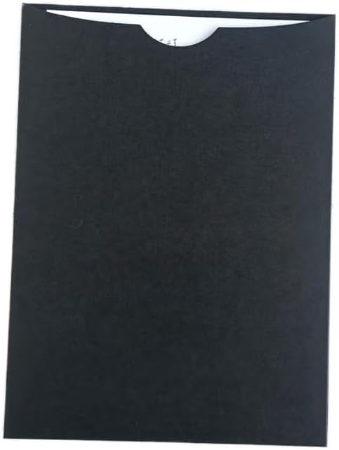 Schwarze Hochzeitseinladungen Taschen für Hochzeit Geburtstagsparty Brautparty quinceanera süsse 16.