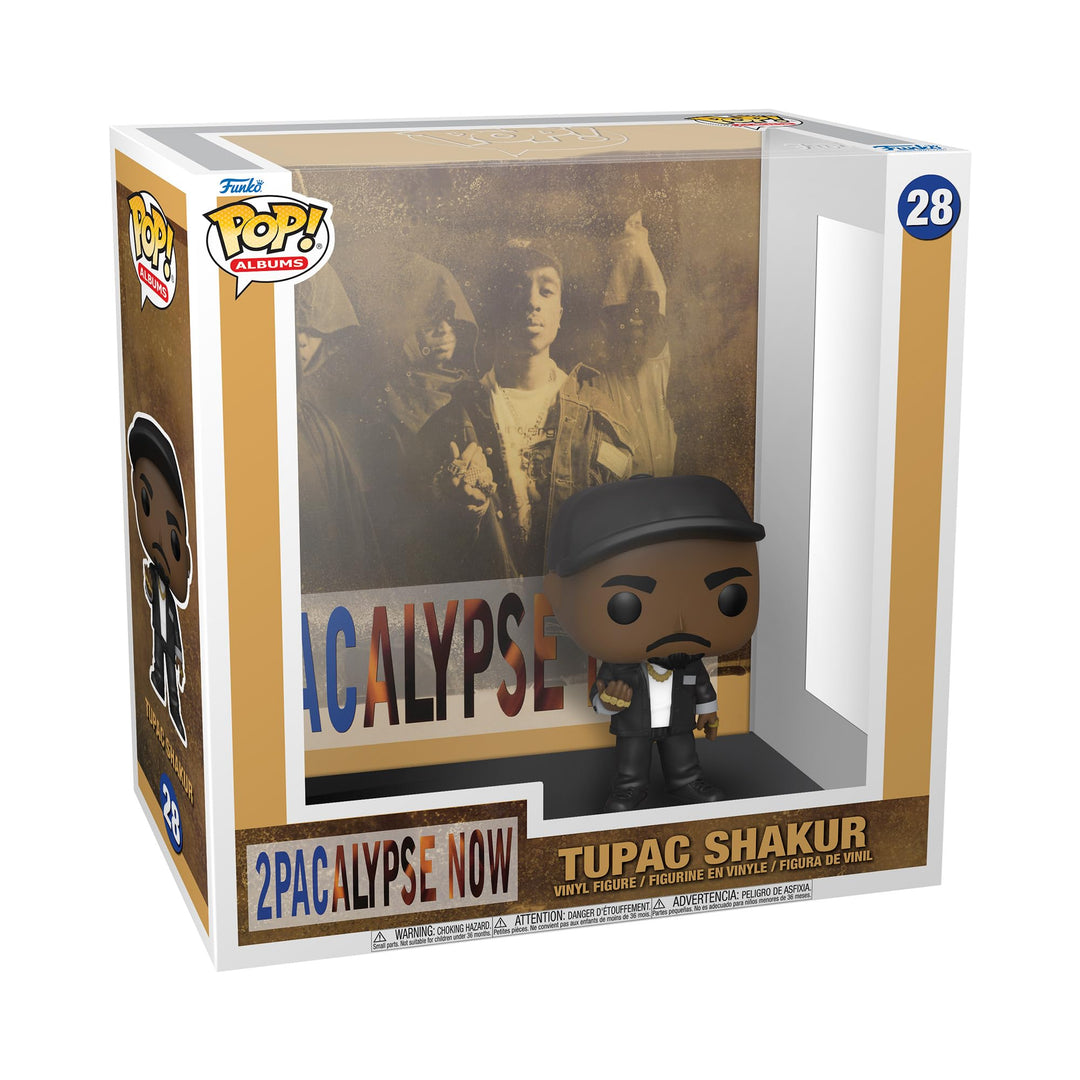 Funko Pop! Albums: Tupac - 2pacalypse Now - Vinyl-Sammelfigur - Geschenkidee - Offizielle Handelswar