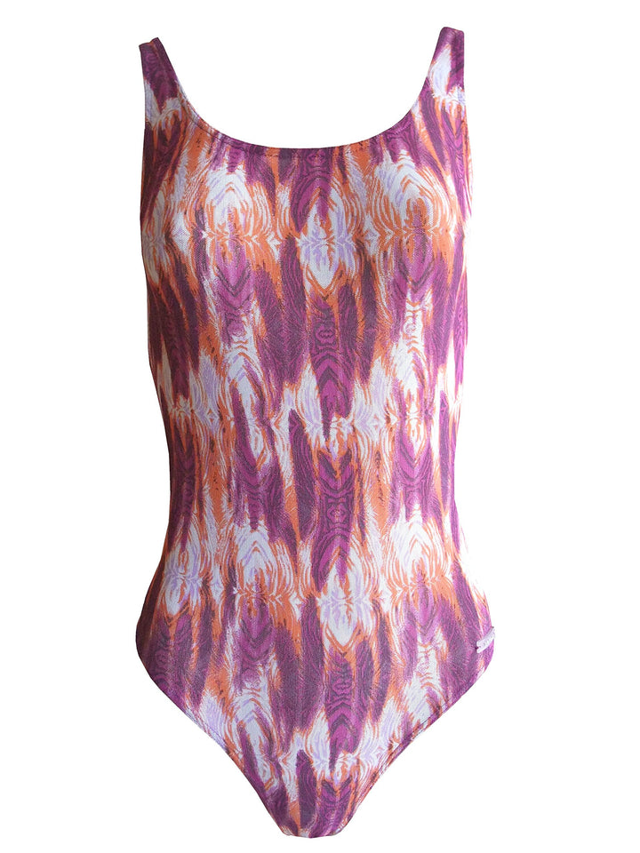 Solar Tan Thru Badeanzug 100286-54 lila, Gr. 38 B-Cup