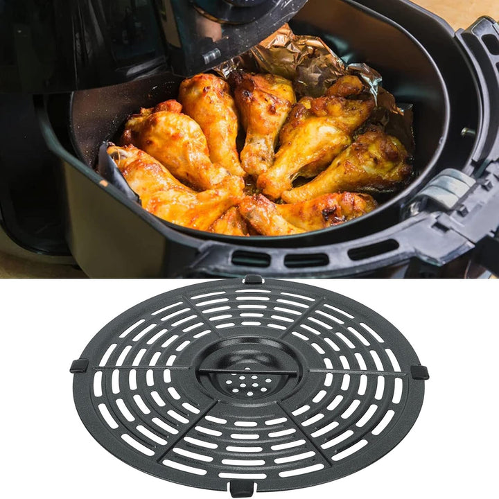 Ersatz-Grillpfanne für Luftfritteuse, 21,6 cm, 8,5 Zoll, Ersatz-Grillpfanne für Fritteuse, Antihaft-