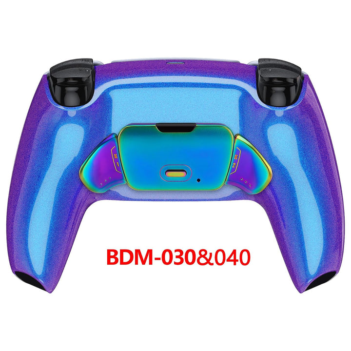 eXtremeRate Konfiguriert RISE (RMB) Remap Kit für ps5 Controller BDM-030/040/050 Model, Real Metal B