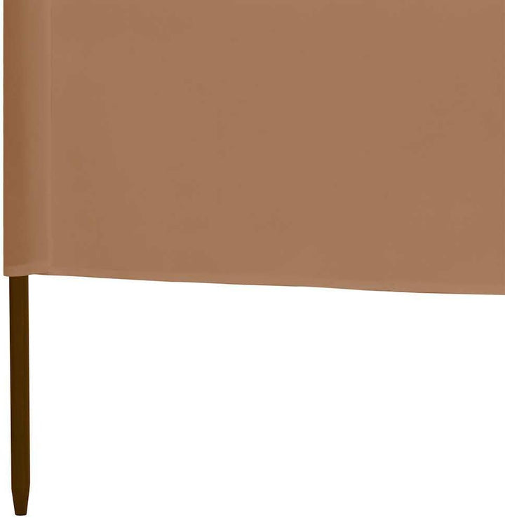 Myheimly Windschutzgewebe,Windschutz Sichtschutz Balkon,Sichtschutzzaun Taupe,400 x 80 cm Taupe 400